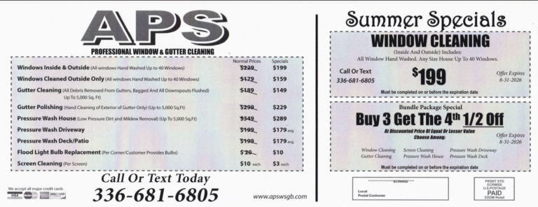 APS Specials