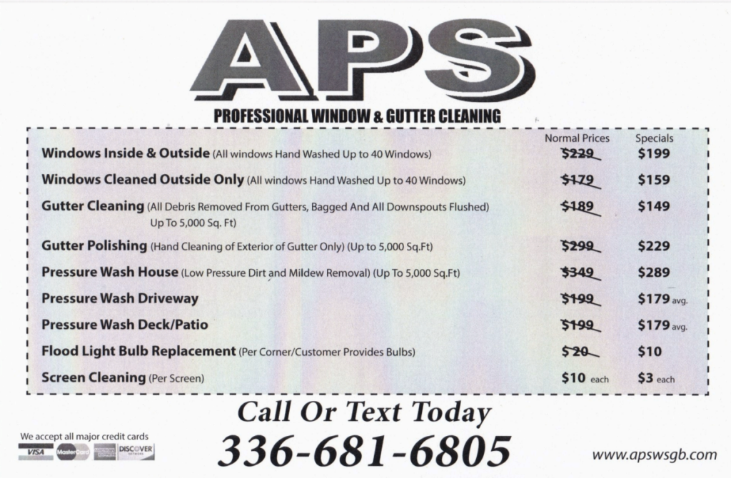 APS Specials